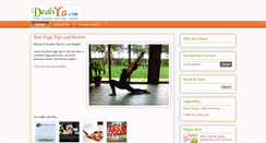 Desktop Screenshot of dealsya.com